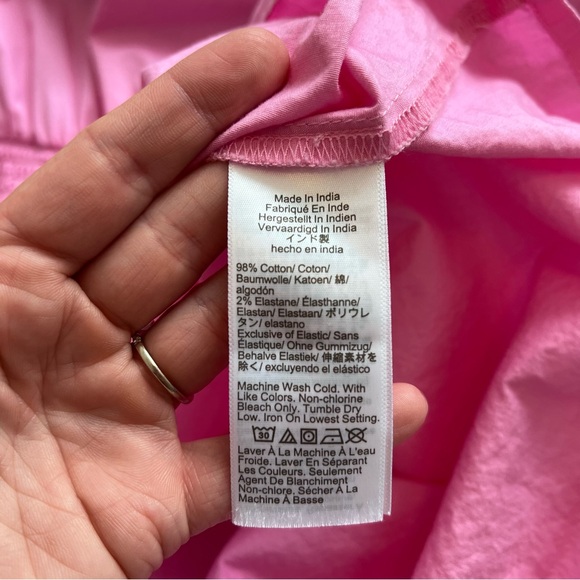 J. Crew pink sleeveless collared midi dress‎ - Picture 7 of 10